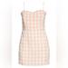 Urban Outfitters Dresses | Bp Peach Pink Gingham Dress | Color: Pink/White | Size: 1x