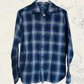 Ralph Lauren Shirts | Men's Size Small Ralph Lauren Classic Fit Flannel Blue Beige And Black Plaid | Color: Black/Blue | Size: S