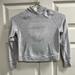 Athleta Shirts & Tops | Athleta Girls Dream Gray Long Sleeve Pullover Hoodie Sweatshirt - Size Xs - Guc | Color: Gray | Size: Xsg