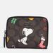 Coach Bags | Coach X Peanuts Small Zip Around Wallet In Signature Canvas With Snoopy Print | Color: Red | Size: 4 1/2" (L) X 3 3/4" (H) X 3/4" (W)
