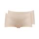 MAGIC Bodyfashion - Dream Invisibles Boyshort (2-Pack) Latte Unterwäsche Nude Damen