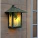 Arroyo Craftsman Evergreen 13 Inch Tall 1 Light Outdoor Wall Light - EW-12HF-CR-BZ