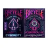 Jeu de cartes Cyberpunk pour tour de magie deck câblé vélo