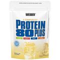 WEIDER Protein 80 Plus Mehrkomponenten Protein Pulver, Eiweißpulver für cremige, unverschämt leckere Eiweiß Shakes, Kombination aus Whey, Casein, Milchprotein-Isolat & Ei-Protein, Pistazie, 500g