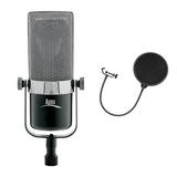 Apex 210B Ribbon Microphone Bundle with Nylon Gooseneck Pop Filter