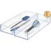 Rebrilliant Kyum 2" H x 12" W x 4" D Multi-Purpose Drawer Organizer Plastic | 2 H x 12 W x 4 D in | Wayfair CF8E9C47E19246F79B3E65E399BEFE7A