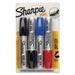 2PK Sharpie King Size Permanent Marker Broad Chisel Tip Assorted Colors 4/Set (1799262)