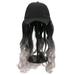 Women Wig Hat One-piece Long Curly Wig Hat Hair Extension Hat Wig Headdress (without Wig Holder)