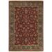 Mark&Day Wool Area Rugs 5x8 Grannis Traditional Red Brown Area Rug (5 6 x 8 6 )