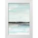 PI Studio 23x32 White Modern Wood Framed Museum Art Print Titled - Beautiful Place - Panel 5