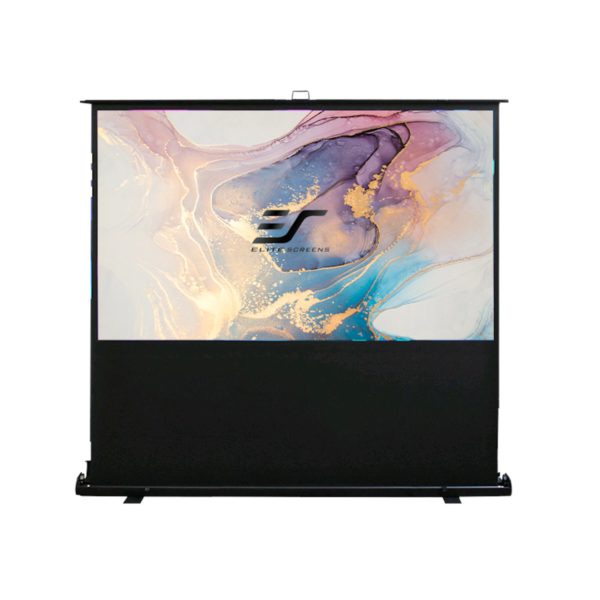 ELITE SCREENS-EZ CINEMA PLUS - MOBILE KOFFERLEINWAND16:9 / MaxWhite 2 TAB-TENSION / 203 x 115-Projektionsleinwand-geeignet für: normalen Beamer Image