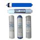 Reverse Osmosis 5 Stage Water Filter System Filter Complete Replacement Filter Cartridge Set (5 Filters)