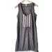 Converse Dresses | Converse Tie-Front Casual Dress | Color: Brown/Gray | Size: M