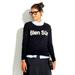 Madewell Tops | *Sale* Madewell Bien Sur Black Sweater | Color: Black/White | Size: S