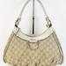 Gucci Bags | Authentic Gucci Brown Gg Canvas And Gold Leather Tote Hand Bag Purse #46709 | Color: Cream | Size: See Description