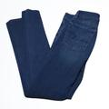 American Eagle Outfitters Jeans | American Eagle Darker Wash Dream Jean High Rise Jegging Jeans Size 0 Waist 24 In | Color: Blue | Size: 0