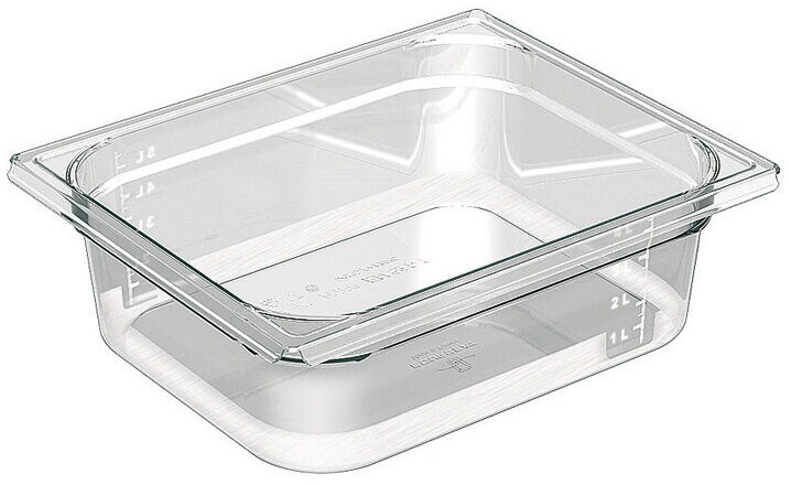 Matfer Cristal Plus Gastronorm-Behälter aus Copolyester - GN 1/2 Tiefe 20 cm (753120) Image