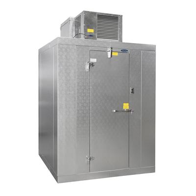 Norlake KODF77810-C RH 8' x 10' Outdoor Walk-In Freezer w/ Top-Mounted Compressor - Floor