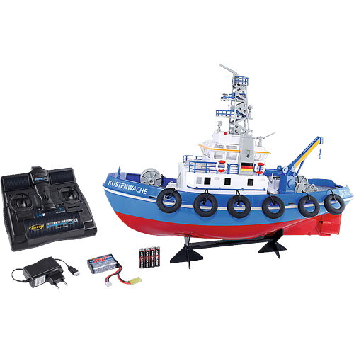 CARSON RC-Küstenwache TC-08 2.4G 100% RTR Spielzeugboot, Blau