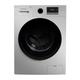 Lave-linge hublot BRANDT LLC124S - 12 kg - L60cm - Induction - 1400 trs/min -Silver