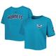 "T-shirt carré Pro Standard Charlotte Hornets Classics bleu sarcelle pour femme - Homme Taille: M"