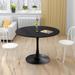 Round Dining Table,Metal Base Dining Table,End Table Leisure Coffee Table