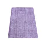 Shahbanu Rugs Ultra Violet, Tone on Tone Modern Design, Pure Wool Hand Loomed, Mat Oriental Rug (2'0" x 3'0") - 2'0" x 3'0"
