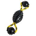 HUNTER Hundespielzeug Spike Ball mit Kordel - 2 Stück (Ø 7 x L 30 cm)