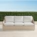 Ashby Sofa with Cushions in Shell Finish - Resort Stripe Glacier, Standard - Frontgate