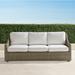 Ashby Sofa with Cushions in Putty Finish - Sailcloth Aruba - Frontgate