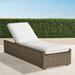 Ashby Chaise with Cushions in Putty Finish - Sailcloth Salt - Frontgate