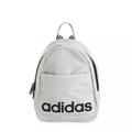 Adidas Bags | Adidas Core Mini Backpack Gray White Jersey Black Stripes New With Tags | Color: Black/Gray/White | Size: Os