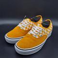 Vans Shoes | New Mens Vans Comfycush Authentic Checkerboard Zinnia Orange Sneaker Shoes | Color: Orange/White | Size: Various