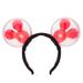 Disney Accessories | Mickey Balloon Light Up Ears ! | Color: Black/Red | Size: Os