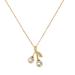 Kate Spade Jewelry | Kate Spade Cherie Cherry Gold Pearl Pendant Necklace | Color: Gold/White | Size: Os