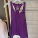 Adidas Tops | Adidas Workout Tank In Purple Size Small | Color: Black/Purple | Size: S