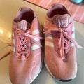 Adidas Shoes | Adidas Pink Tennis Shoes- Worn 2 Time | Color: Pink | Size: 3bb