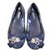 Coach Shoes | Coach Poppy Caper Navy Blue Ballet Flats | Color: Blue | Size: 9