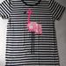 J. Crew Tops | J Crew Striped Women's Collectors Top Pink Flamingo | Color: Blue/White | Size: S