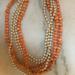 J. Crew Jewelry | J.Crew Pearl And Coral Neckalce | Color: Orange/White | Size: Os