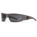 Gatorz Magnum Sunglasses Cerakote Gunmetal Frame Smoke Polarized w/Blue Mirror Lens GZ-01-111