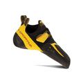 La Sportiva Solution Comp Climbing Shoes - Men's Black/Yellow 37.5 Medium 20Z-999100-37.5