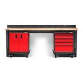 Gladiator GarageWorks Premier 4-Piece Red Garage Workbench Set