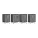 Ulti-MATE Garage Cabinets 4-Piece 2-Door Base Cabinet Kit in Graphite Grey Metallic