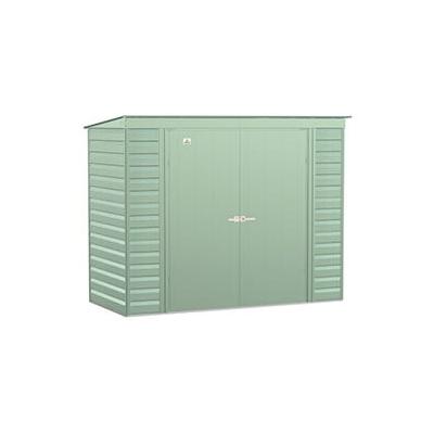 Arrow Sheds Select 8 x 4 ft. Storage Shed in Sage Green