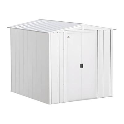 Arrow Sheds Classic 6 x 7 ft. Storage Shed in Flute Grey