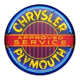 Neonetics Chrysler Plymouth 36-Inch Neon Sign in Metal Can