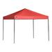 Quik Shade Red 8' x 10' Straight Leg Canopy