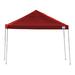 ShelterLogic 12x12 Straight Pop-up Canopy with Black Roller Bag (Red Cover)