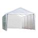 ShelterLogic 12x26 Canopy Enclosure Kit for 2" Frame (White Cover)